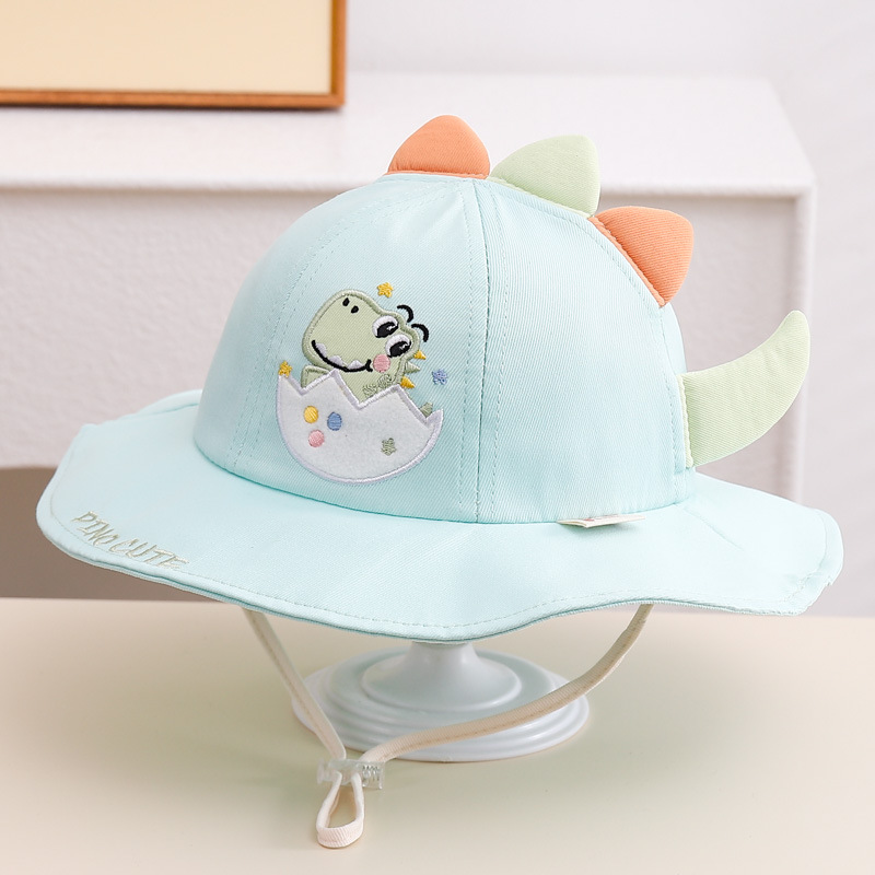 Sombrero para bebés primavera y otoño delgado lindo super pequeño mes de edad pescador sombrero universal sombrero para bebés de dibujos animados