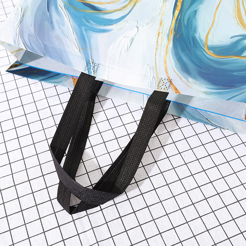 Bolsas de mano de color brillante bolsas de compras de zapatos de mujer bolsas de tela no tejida de alta calidad bolsas tiendas de ropa