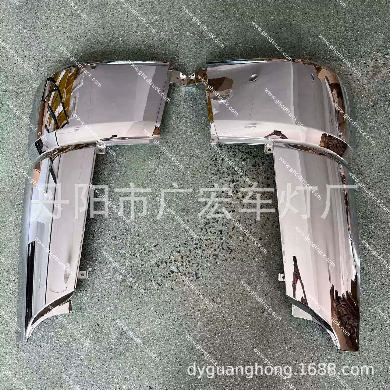 Хромированные углы GHCD, подходящие для японских грузовиков, серия 2020 Mitsubishi Super Great