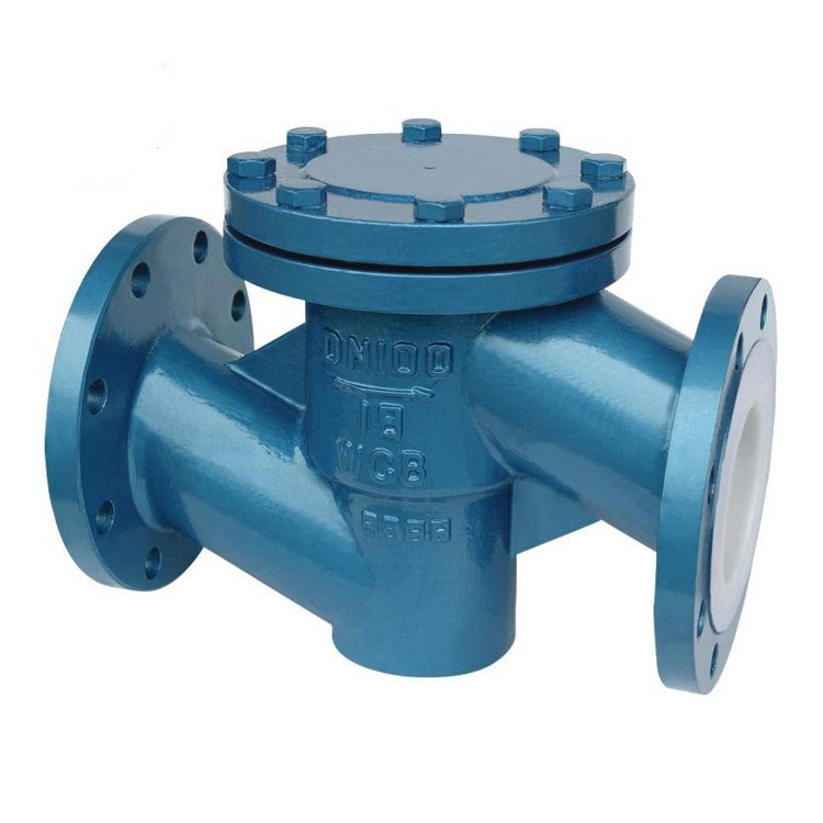 浙江南高供应 升降式衬氟止回阀 H41F46-16C 衬氟阀门厂家