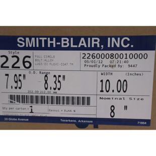ԭ�b����Smith-Blair Inc. 226 �͆�ȫ�A�Ͻ� 8 Ӣ���� 3112