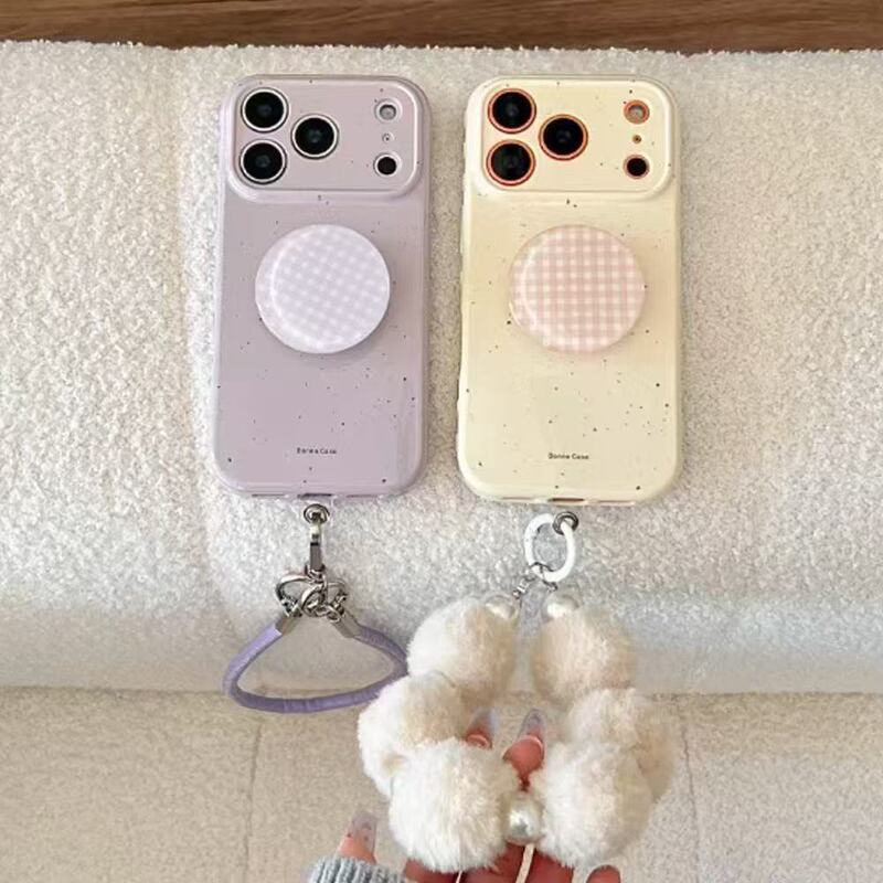 Splash Ink English Design Stand Case Suitable for iPhone 17 Pro Max Phone Case 16 Pro Max/15/14/13 Niche 12