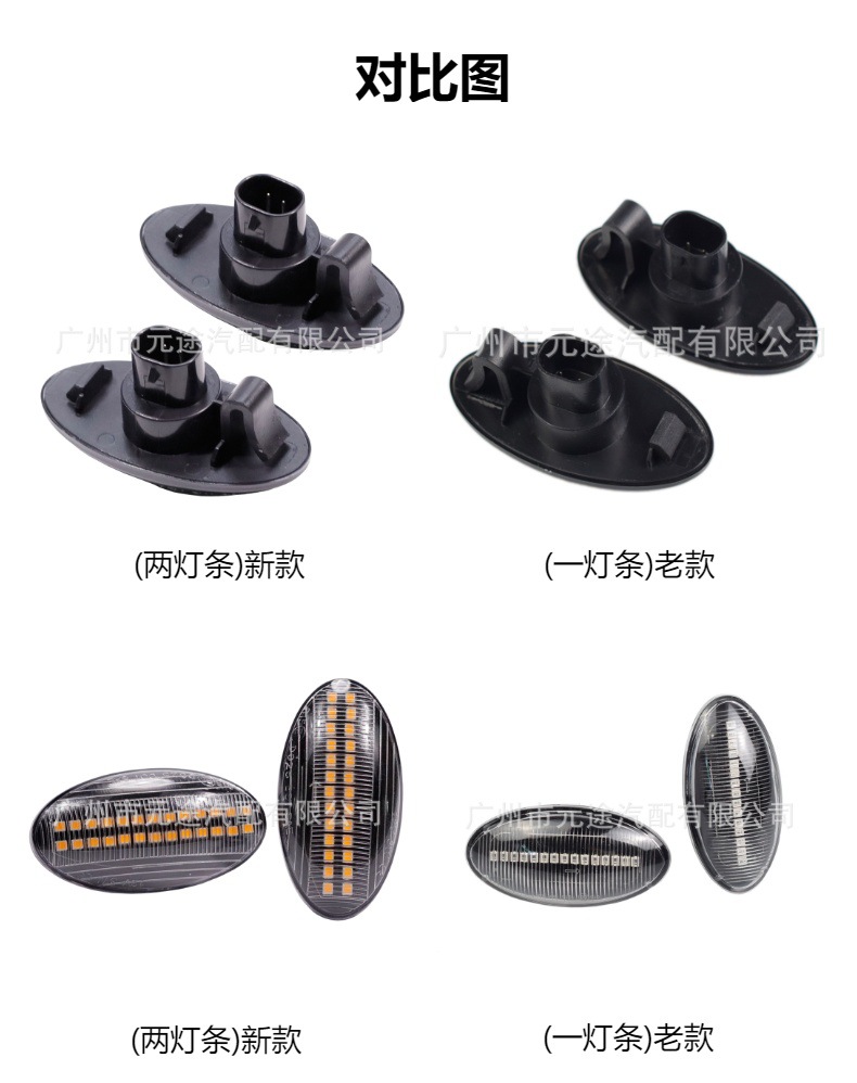 Suitable for Fiat Suzuki Swift ArenaGrand Vitara Ignis turn signal dynamic side light