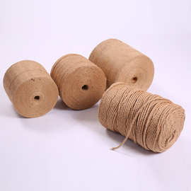 批发1-10MM麻绳麻线园装饰吊牌照片墙包装装饰环瑞织带