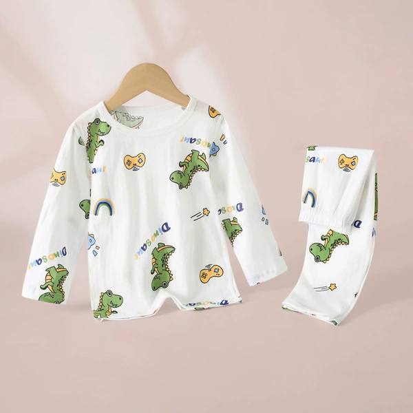Pijama, dinosaur, long-sleeve, trousers