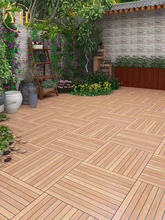 庭院瓷砖院子地砖室外木纹砖仿实木地板瓷砖户外防滑露台花园铺砖