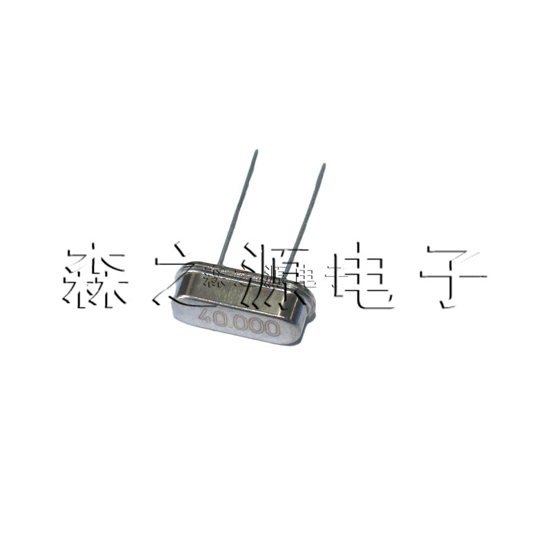 直插无源晶振49S-40M HC-49S两脚 40.000 49S 40MHz