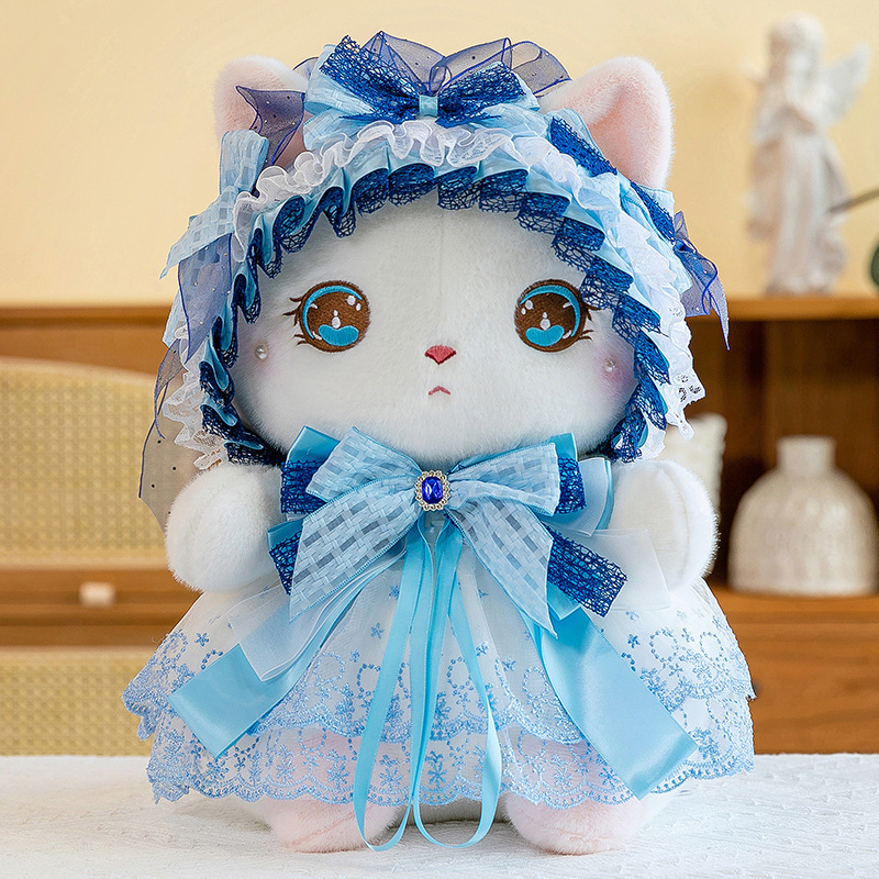 新しいリサ猫ぬいぐるみかわいいリサウサギ人形ぬいぐるみ抱き枕子供女の子プレゼント|undefined