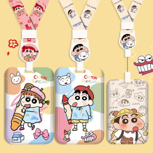 可爱学生卡套伸缩扣挂脖工牌卡通公交饭卡地铁门禁卡校园卡证件套