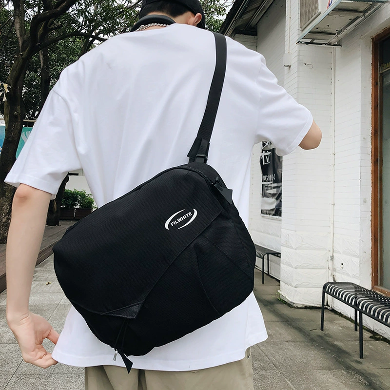 Men's capacious shoulder bag one shoulder, waterproof backpack, western style, increased thickness