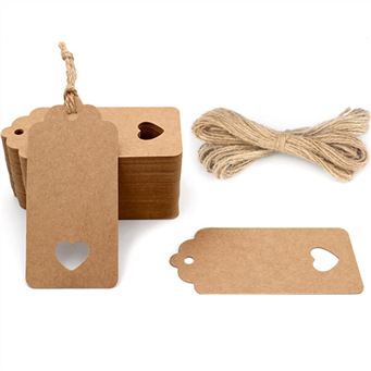 Cross-Border Kraft Paper Tag Blank Round Paper Card Halloween Christmas Thanksgiving Black Card White Card Handmade Label