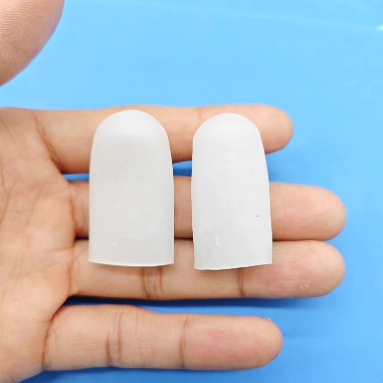 Cubierta del dedo del pie de silicona cubierta de cuidado del pulgar cubierta del dedo del pie cubierta protectora del dedo gordo valgus cubierta del dedo del pie superpuesta