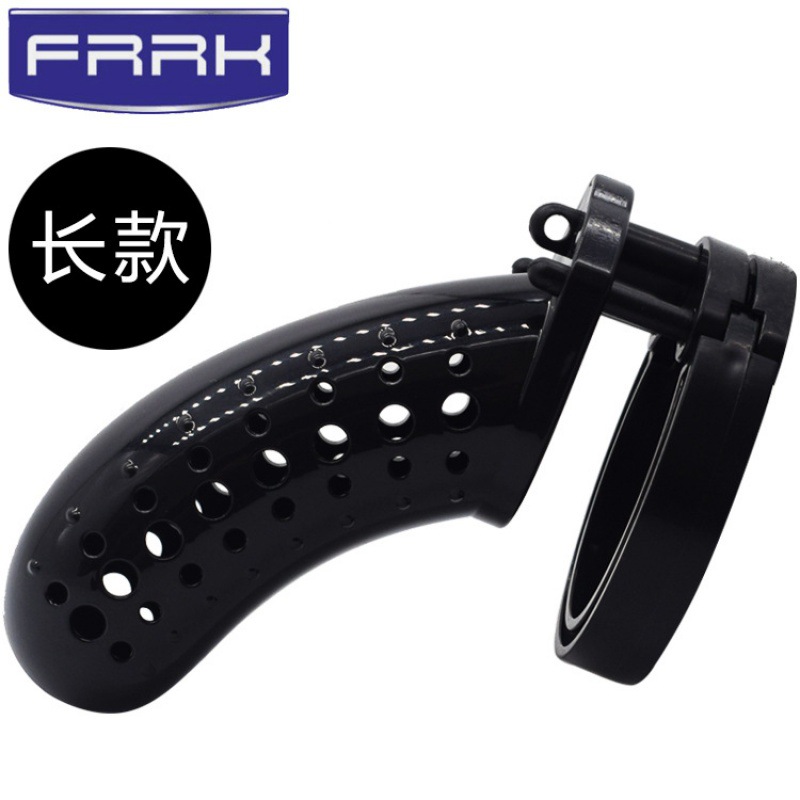 FRRK-23男用塑料贞操锁CB贞操装置情趣另类玩具鸟笼轻便阳具套子