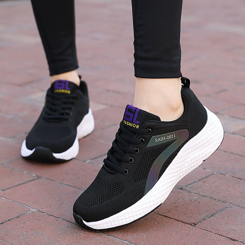 Breathable sports shoes, casual footwear, 2023, autumn, trend of season, for running, soft sole, plus size