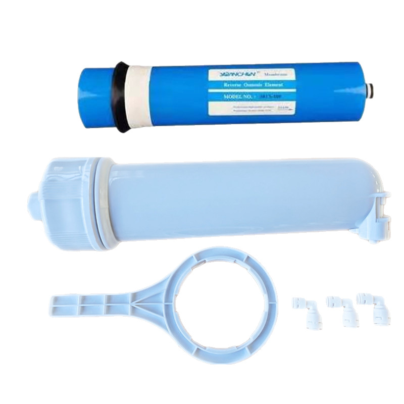 Accesorios purificador de agua RO membrana Shell llave combinación transfronteriza 75g/400g piezas de la máquina juego conjunto completo de accesorios