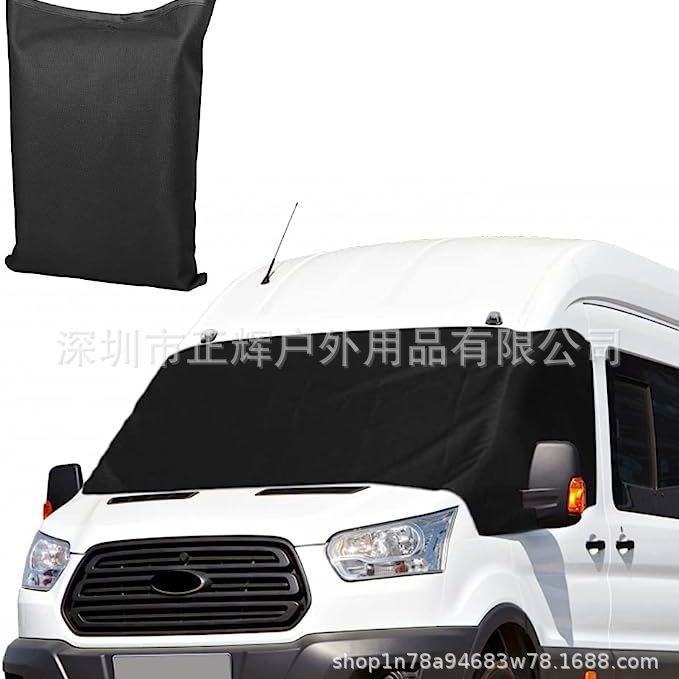 VanMK82014-2022的汽车挡风防风雨前挡风玻璃包装罩户外600D