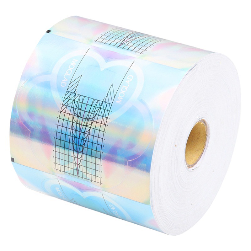 Transfronterizo nuevo láser de uñas desmontable titular de papel de mariposa francés de uñas extensión de uñas de fototerapia herramienta de soporte de dedo especial