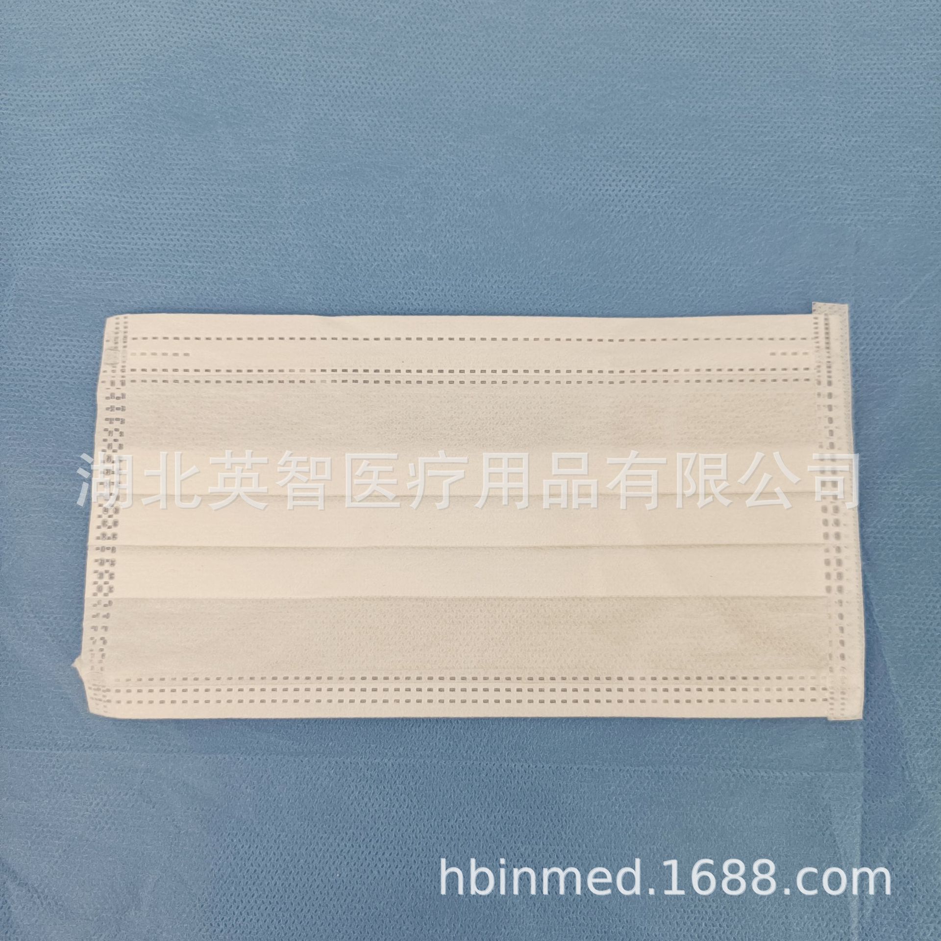 一次性无纺布口罩含熔喷布普通民用白色款厂家货源