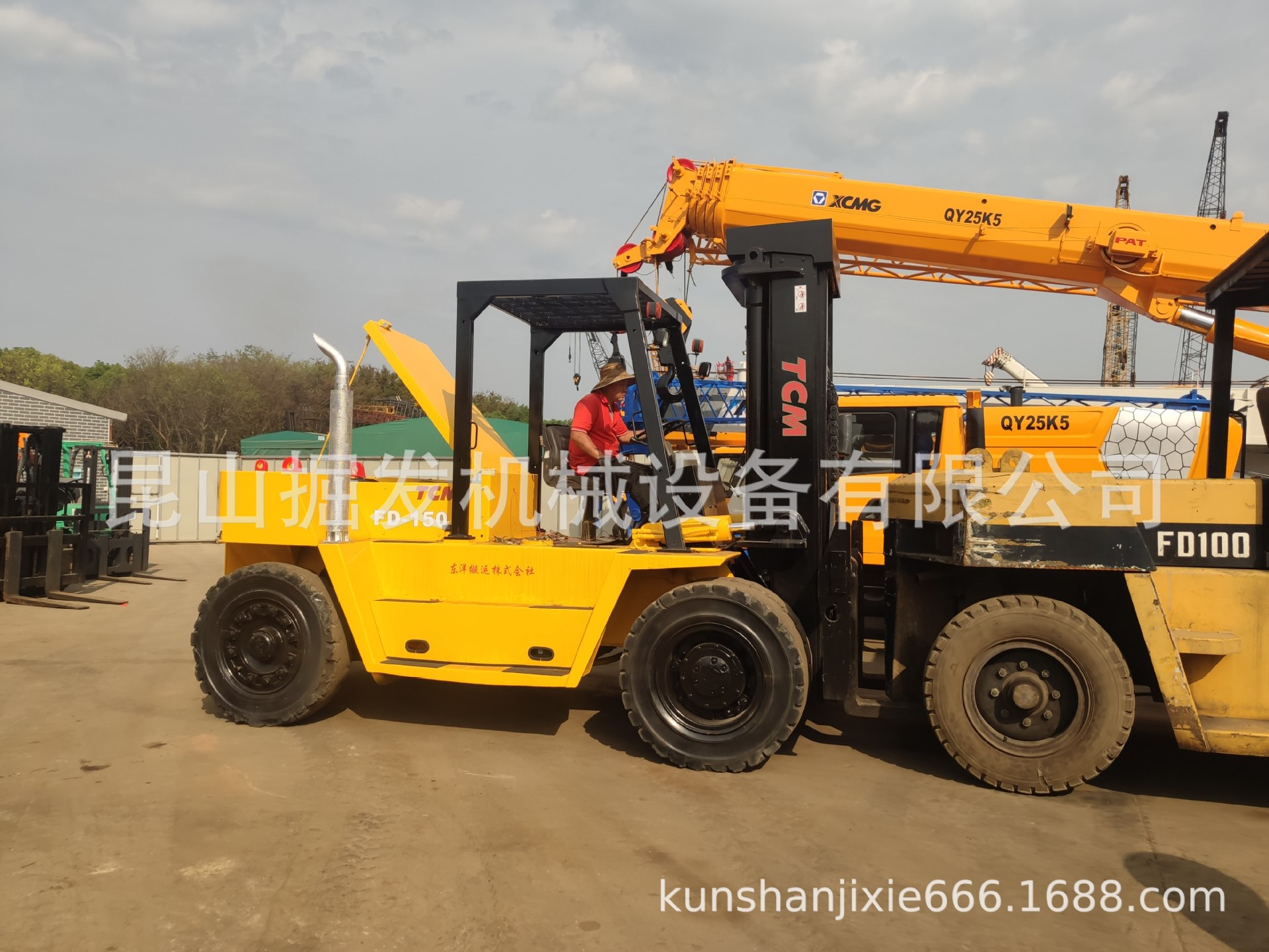 TCM15吨叉车 Komatsu 15吨 TCM15吨16吨20吨25吨30吨叉车