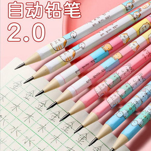 Tianzhuo 01063 Dumpling Family 2.0 Pencil Corner Wall Corner Biological Activity Pencil, Refillable Thick Lead Automatic Pen