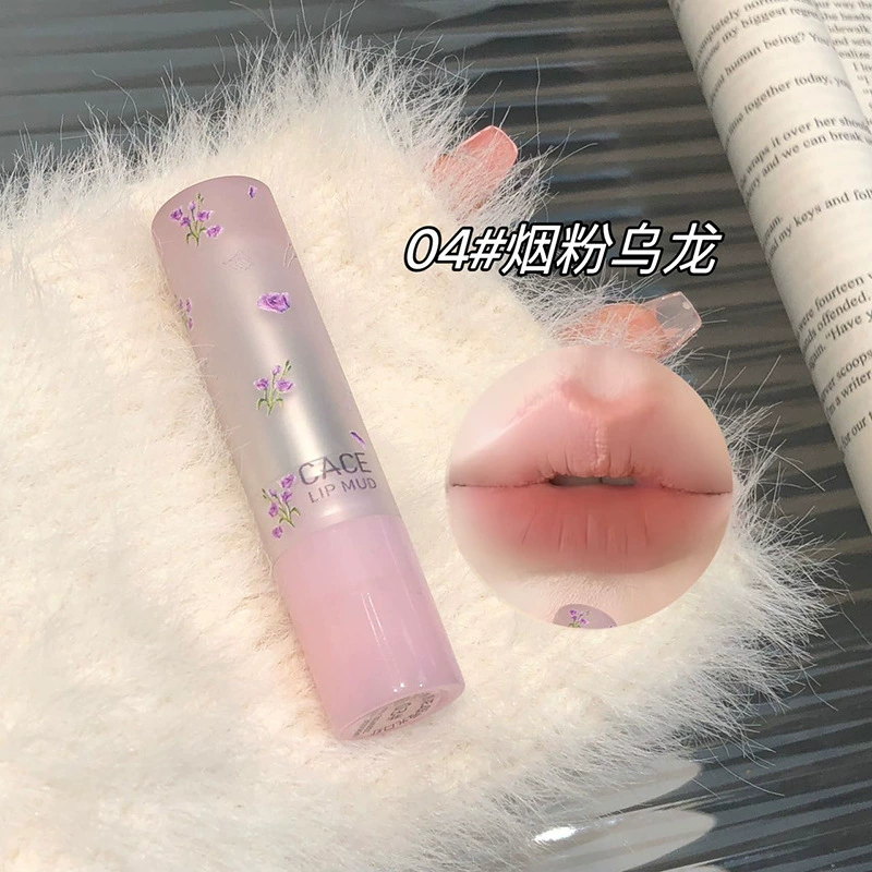 Lipstick, matte lip balm, lip gloss, translucent shading