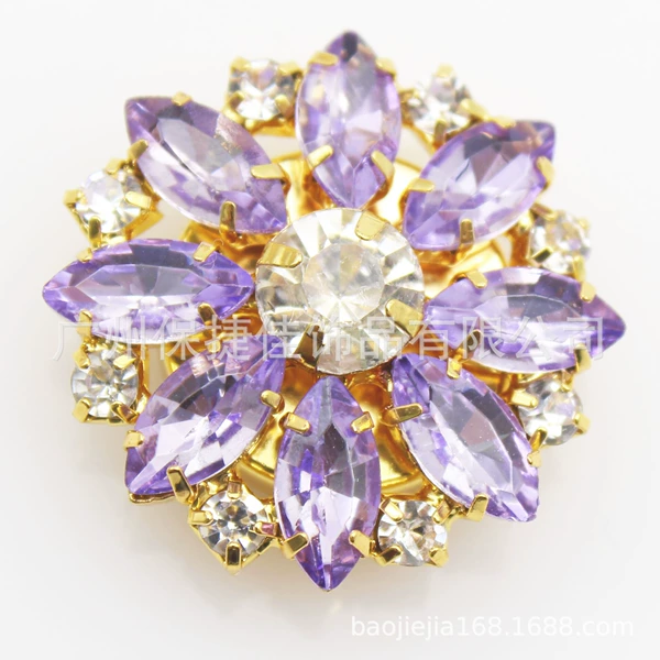 CF84 light purple marquise with gold background