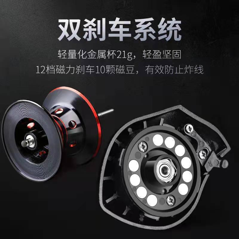 Rueda de goteo de agua Luya novato línea de metal anti-fritación larga inversión para luchar contra microorganismos negros Luya rueda de goteo de agua solo venta de barcos de pesca comercio exterior