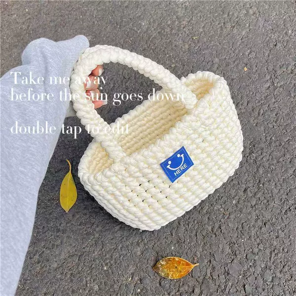 Cream bag