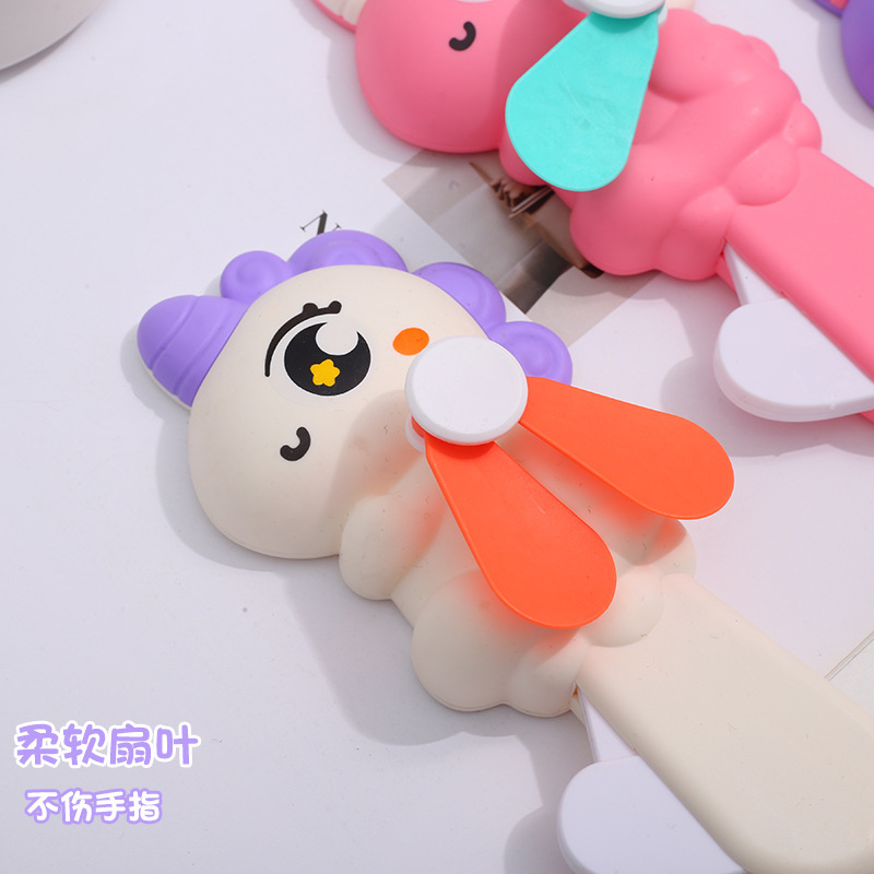 新型ユニコーンファン漫画手持ちファン携帯多機能ミニ手押し小ファンドレナージ小プレゼント|undefined