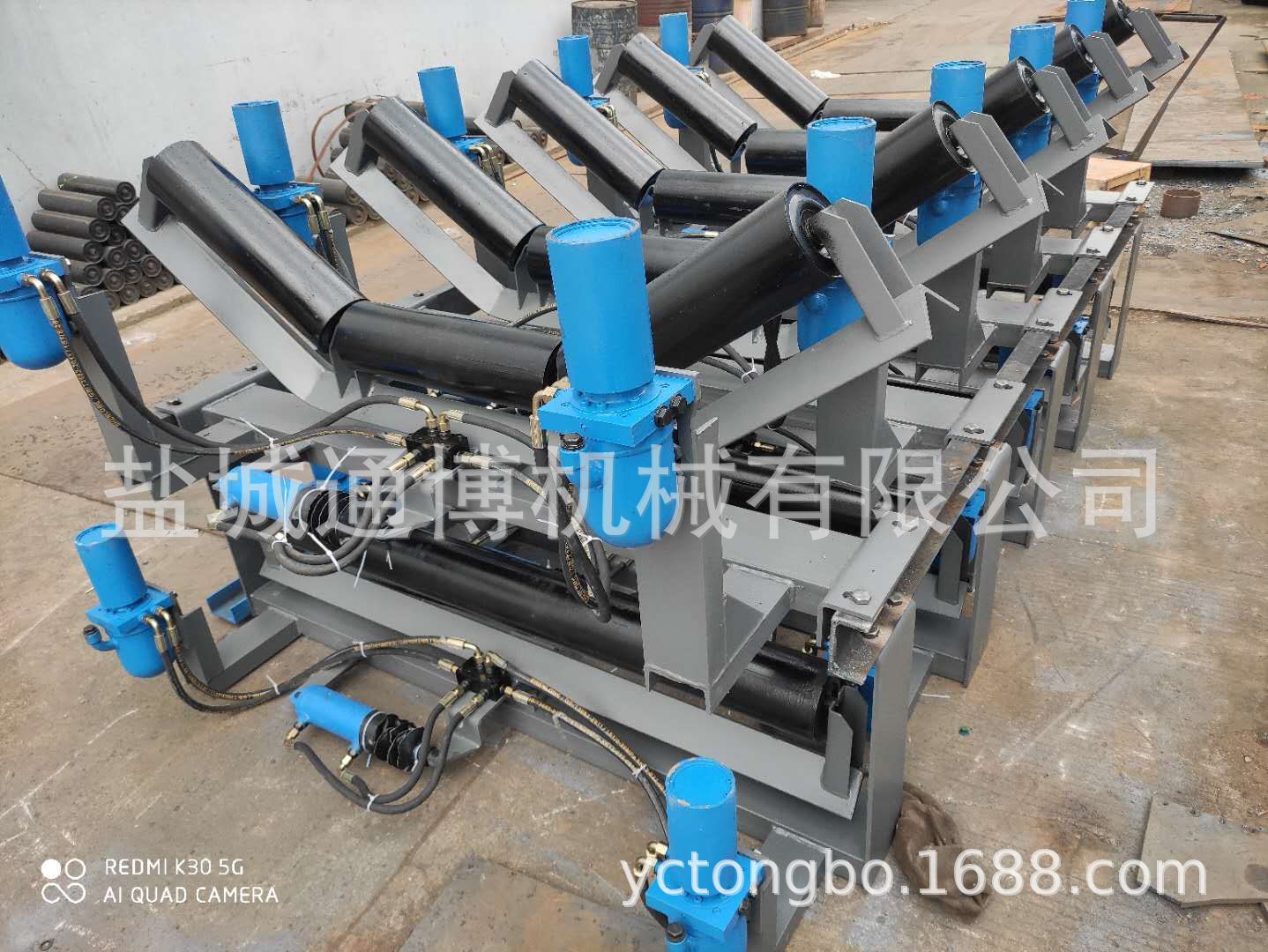 矿用TD75皮带机全自动液压调偏装置