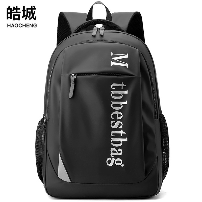 2024 nueva mochila casual de gran capacidad para hombres, impresión de moda, multifunción de viaje, mochila para computadora, tendencia al por mayor