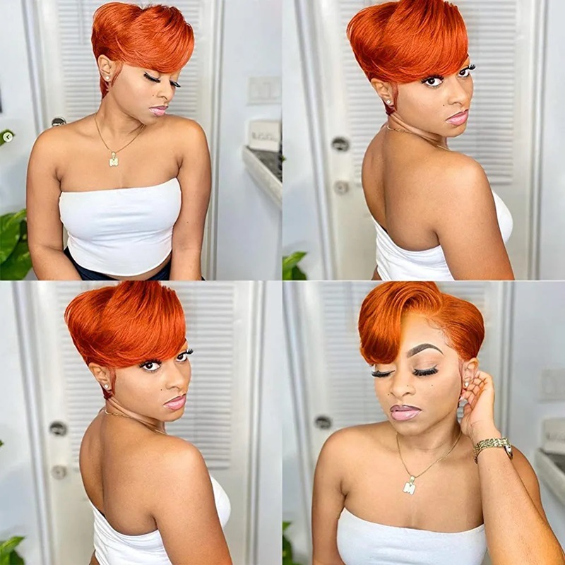 180g Weight Full Head Wigs Wig & Hair Extension Type Wigs Wig Accessories Short Straight Hair Wig Hairstyle Real Hair Hair Material Casual, Street Occasion Women's Gender Elegant, Simple Style Style Women's Elegant Simple Style Casual Street Real Hair Short Straight Hair Wigs 20