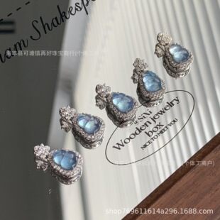 ��Ȼ���{�����J����S925�y�Ƕ��diy�ִ����С�t���������l