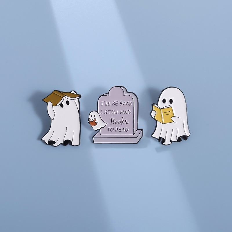 Original Design """"""Love Reading Little Ghost """"""""Shaped Reading Reader Medal Interesting Letters Halloween Ornaments Original Design """"""Love Reading Little Ghost """"""""Shaped Reading Reader Medal Interesting Letters Halloween Ornaments