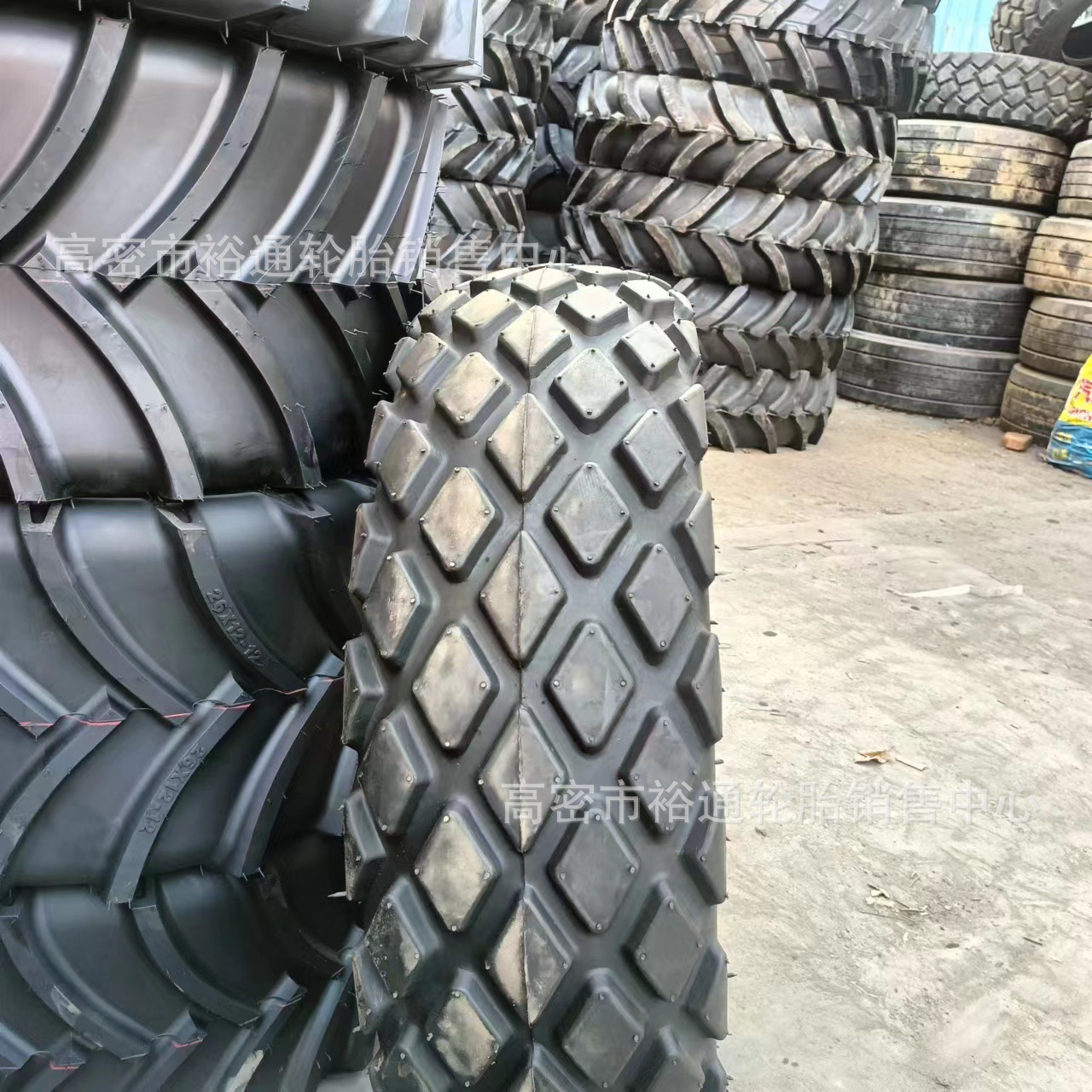 农用车拖拉机轮胎9.50-16 人字花纹胎9.5-16-18-20-22-24 R1花纹