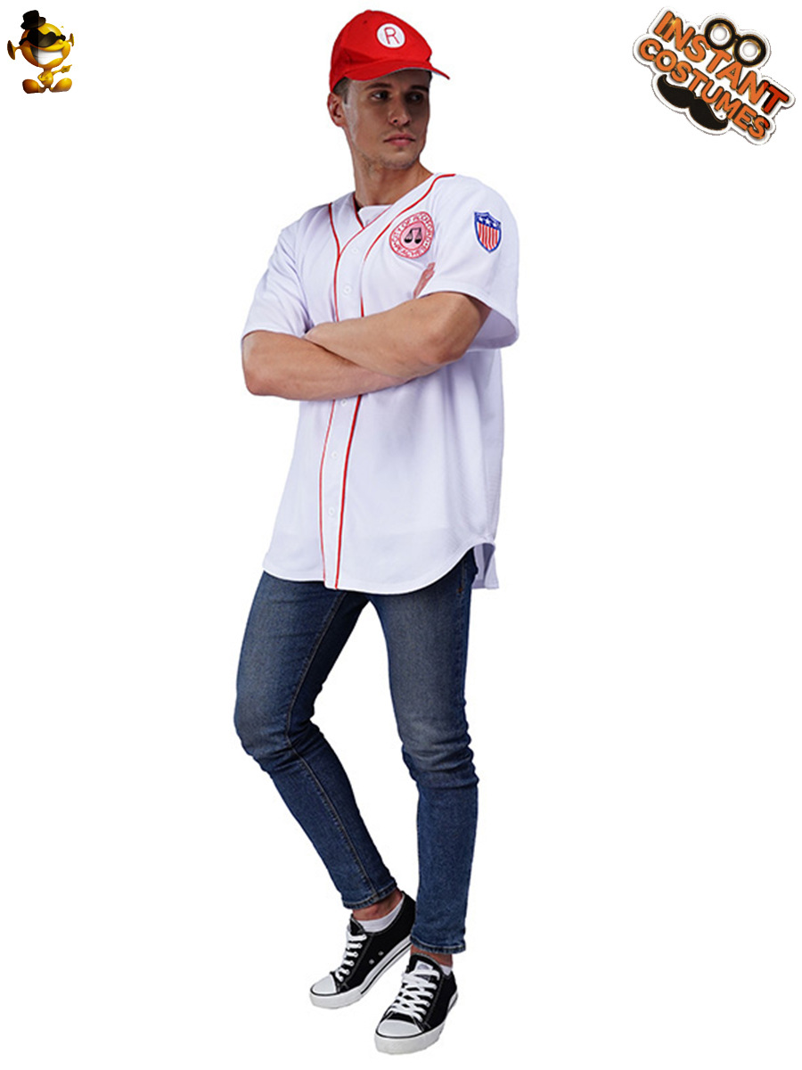 Uniforme de béisbol deportivo de los hombres grandes Ropa de suministro transfronterizo europea y americana Uniforme de béisbol Ropa deportiva casual para hombres