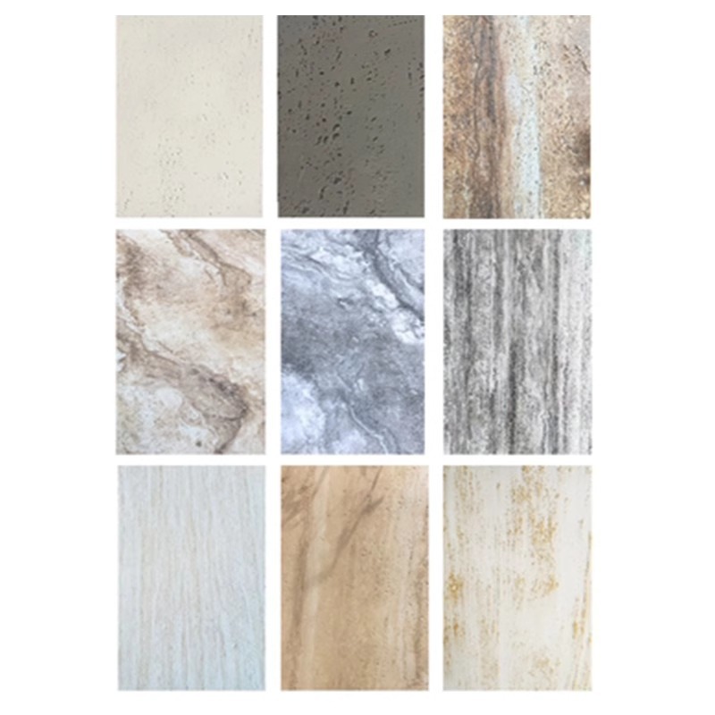 Tire de travertino blanco romano suave, porcelana suave, piedra blanda flexible, piedra de estrella y luna, piedra colateral, piedra en arrozal, patrón de tela, panel decorativo de piedra blanda