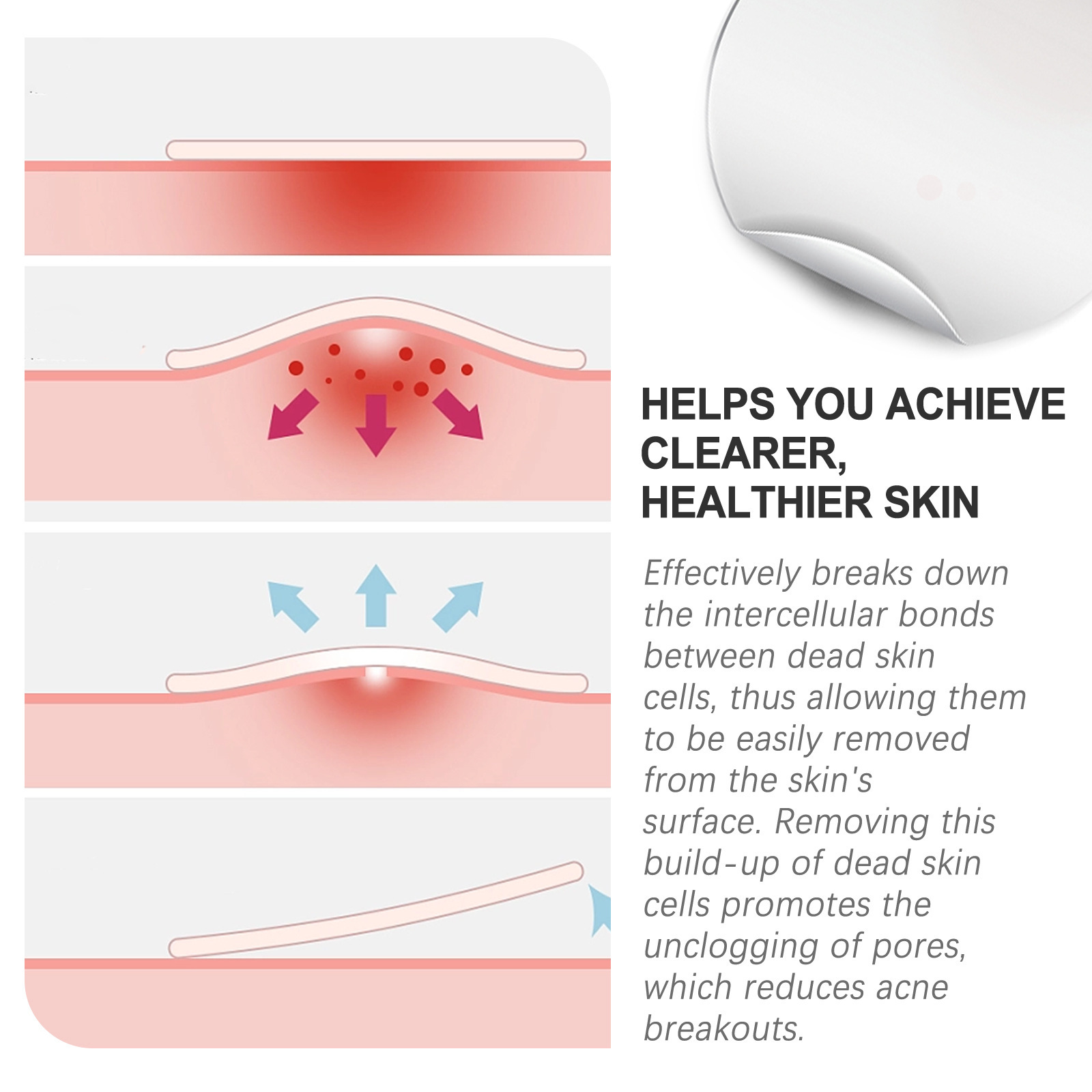 West&Month – correcteur Invisible réparateur à bouche fermée, Patch respirant contre l'acné_voghion.com