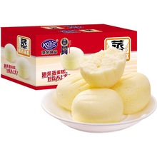 港荣蒸蛋糕小面包500g营养早餐整箱蛋糕休闲零食小吃充饥饱腹