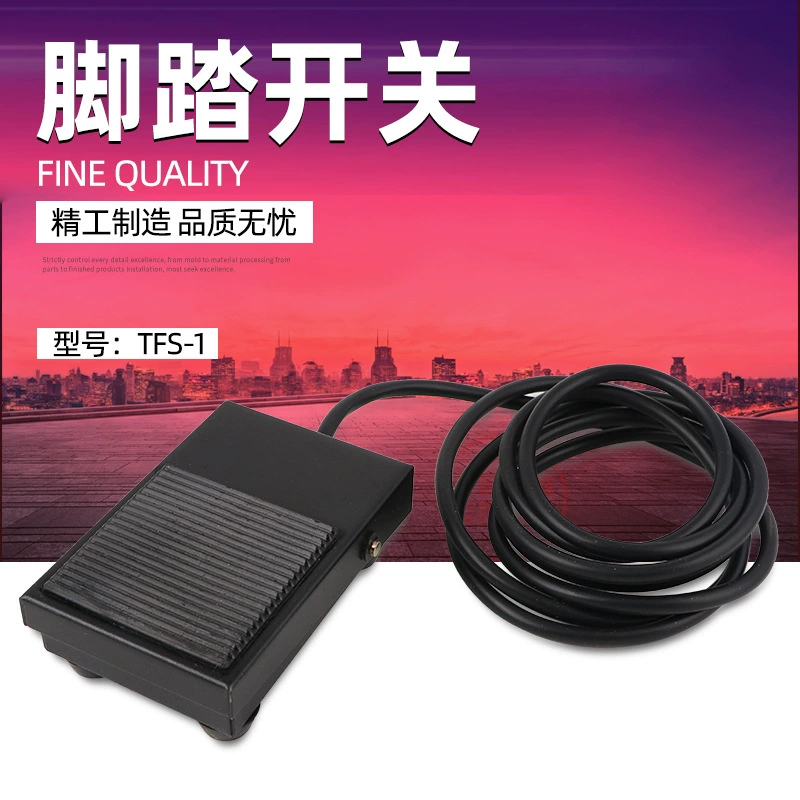 Ножной переключатель TFS-1 Железный корпус 2 метра Педальный контроллер ножной переключатель