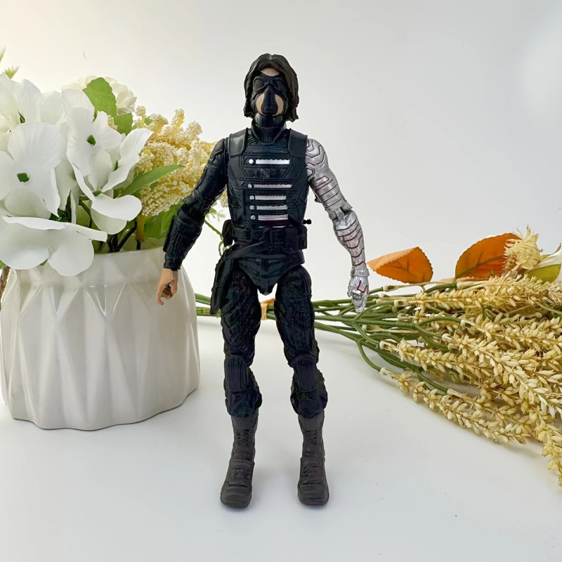 アベンジャーズフィギュアキャプテンアメリカスパイダーマンアイアンマンレッドジャイアントライトレス人形モデル装飾品卸売|undefined