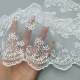 Bilateral Milk Silk Lace Mesh Embroidered Lolita Cuff Skirt Accessories Mesh Mesh Lace
