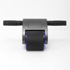 Reboundable Smart Digital Counting Abdominal Roller Silent Dual-Wheel Waist Slimming Abdominal Training Fitness Equipment for Home Use