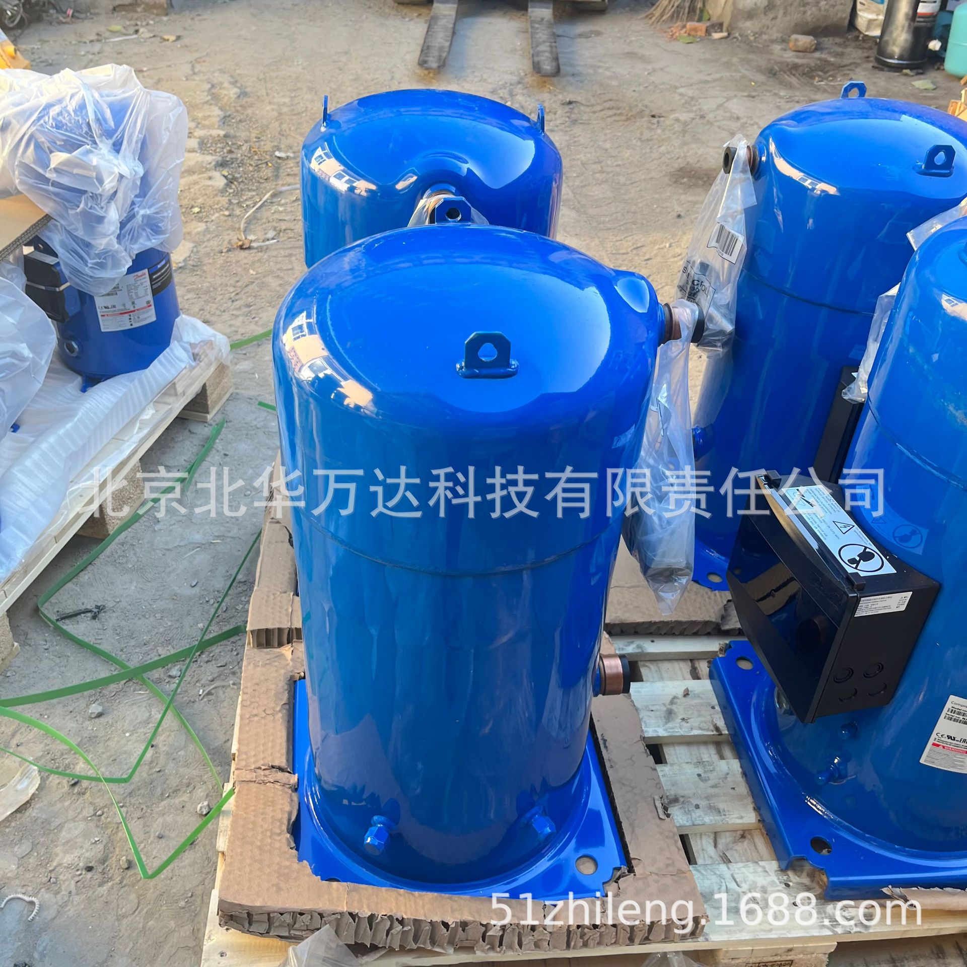 商用冷冻涡旋压缩机MLM058T4LC9  MLM066T4LC9 6匹低温机房冷库制