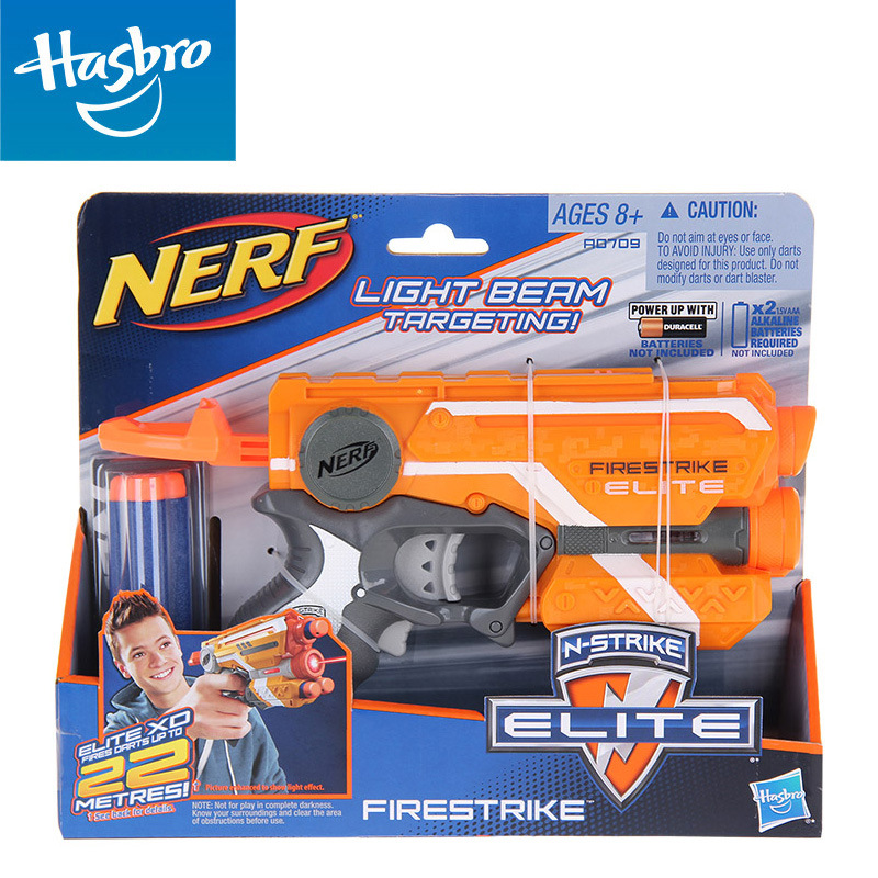 NERF Heat Elite Series Flame Launcher Tour Đêm Hồng ngoại Nhắm Boy vs. Súng bắn mềm A0709