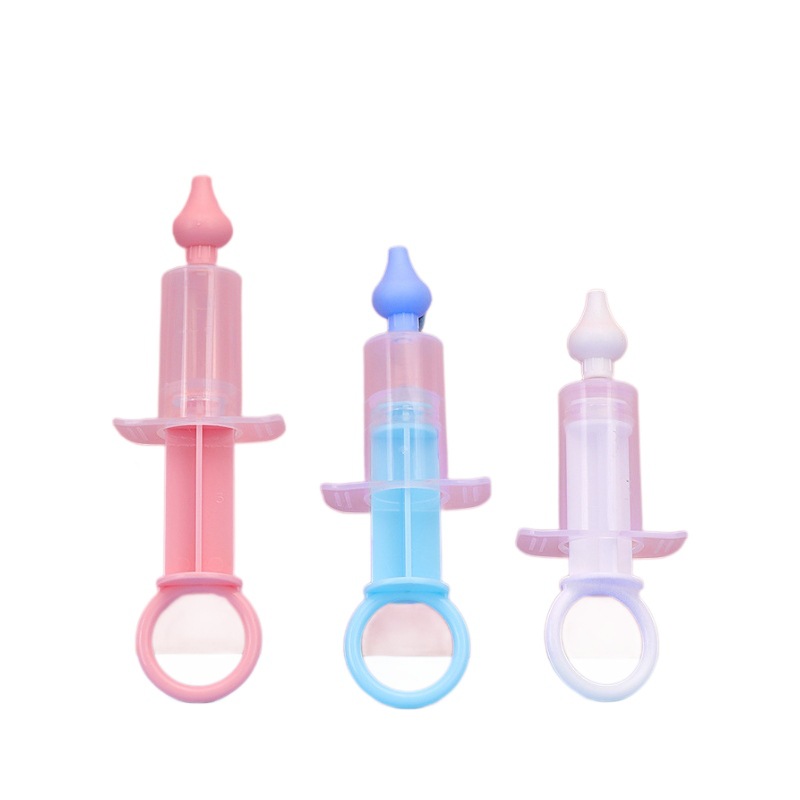 Inglés fábrica de tarjetas para bebés venta directa jeringa de silicona aspirador nasal no daña la cavidad nasal anti-flujo de silicona aspirador