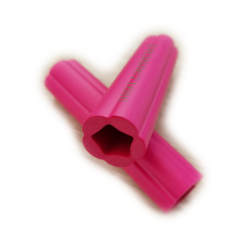 彩色nbr橡塑海绵发泡管 手把套橡塑泡棉 儿童推车eva手柄泡棉管套