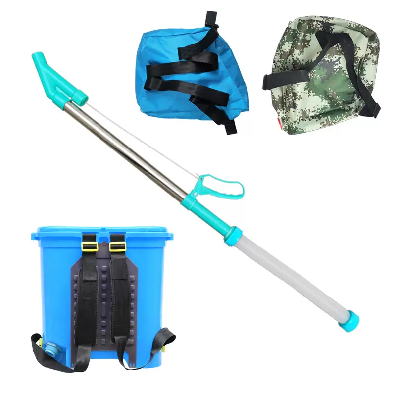 背桶款玉米施肥神器农用多功能背负式手动追肥点肥撒肥料下化肥机