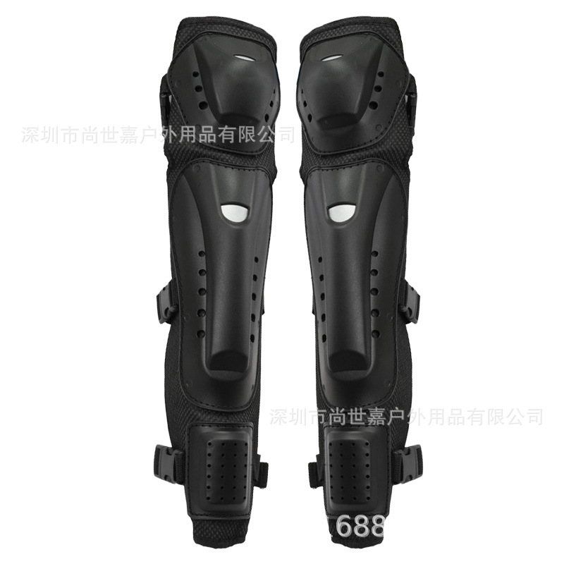 Motorcycle cross-country race car protector leg protector site anti-fall knee protector knight anti-fall knee protector long hard shell protection