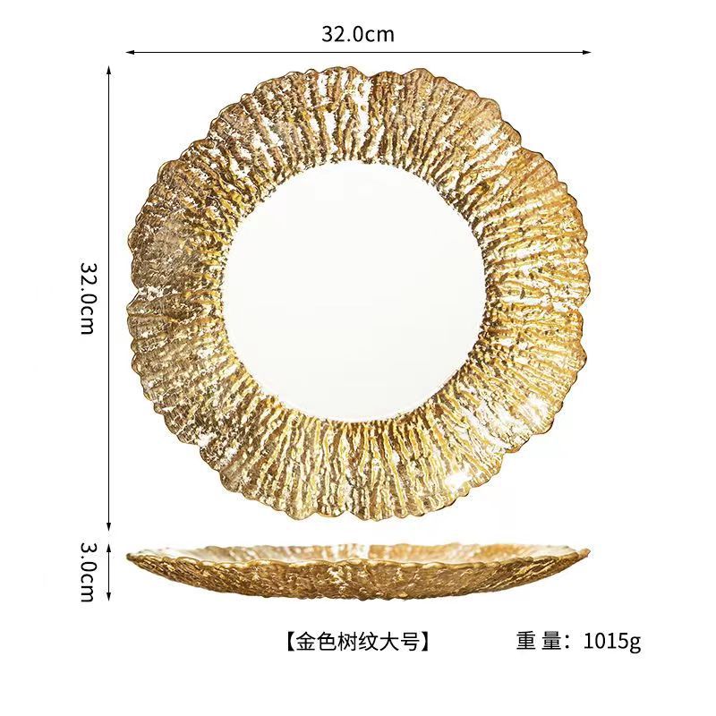 투명 + 골드 33CM